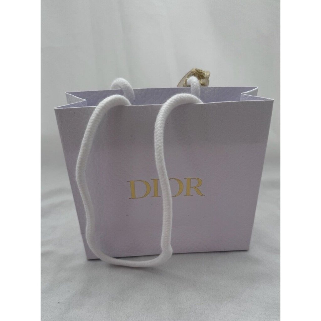 Dior Shopping Bag Paper Reusable White 5 X 55 X 2
